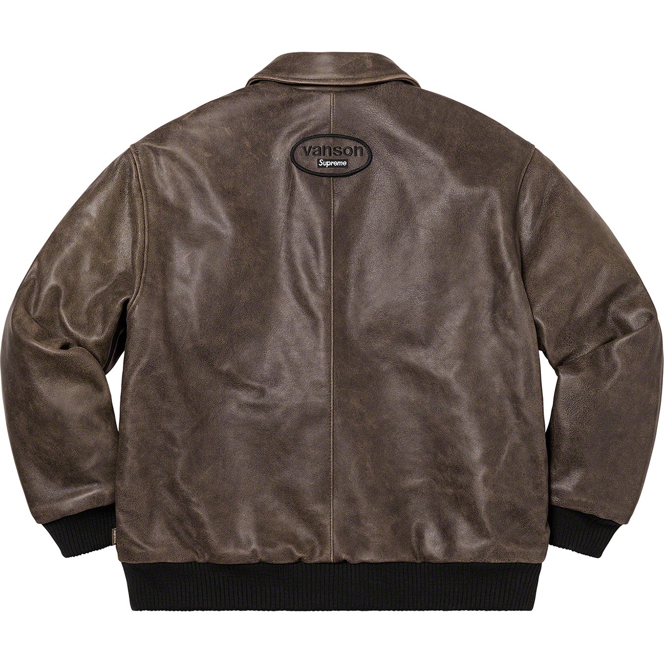 Supreme®/Vanson Leathers® Worn Leather Jacket view 11
